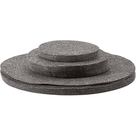 Lot de 24 Protège-casseroles en feutre Vaisselle en feutre Protège-casseroles ronds en feutre Protège-casseroles Protection de casseroles Protection d'empilage Protection de casseroles multi-formats p (1/5)