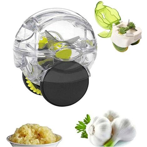 Presse-ail domestique manuel, presse-ail, piment, machine transfrontalière, mini presse-ail de cuisine portable (1/5)