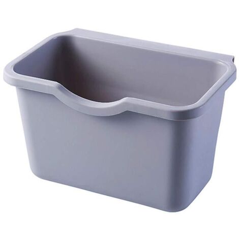 Fei Yu  Poubelle de Porte a Accrocher Poubelle Suspendue en Plastique pour Cuisine Placard (Gris) (1/5)
