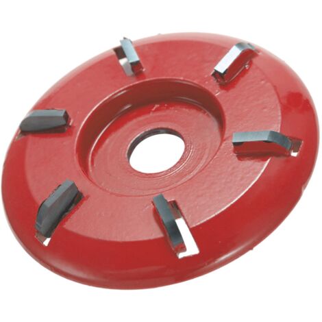 Six Dents Puissance De Sculpture Sur Bois Outil Disque Fraise Pour 16 Mm D'Ouverture Angle Grinder (1/5)