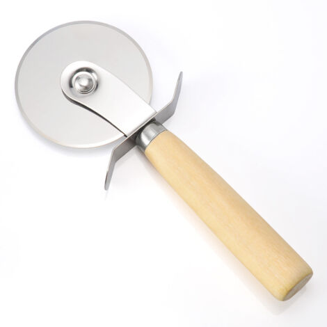 Couteau à rouleau à pizza en acier inoxydable, pelle à gâteau, pelle à gâteau de lune, plaque de découpe, gadget de cuisine domestique, couteau à pelle (1/5)