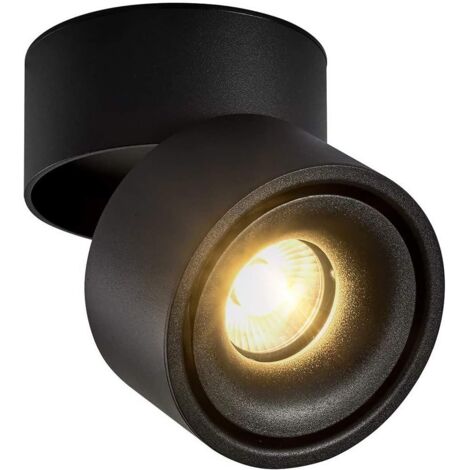 Spot en Saillie Orientable 7W LED Spots de Plafond Plafonnier Aangle Réglable Applique de Plafond Lampe COB, Rotative à 360 ° (Blanc Chaud 3000k)-Fei Yu (1/5)