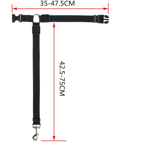 Ceinture de sécurité multifonctionnelle réglable pour chien (1/3)
