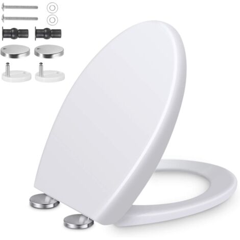 Lunette de Toilette, Forme en O Abattant WC avec Fermeture-Fei Yu (1/5)