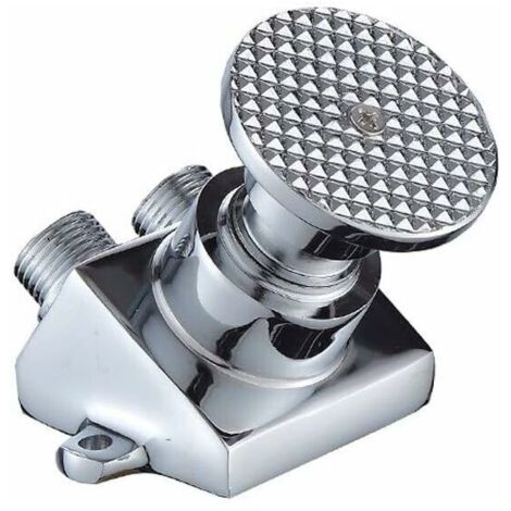 Moderne Pied Lien Robinet, pédale Food Factory Lavabo Taps Hôpital Valve Pédale Robinet d'eau Froide Pédale Simple Robinet de cuivre du Corps Commutateur (1/5)