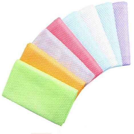 Torchon Ensemble de 8 torchons en coton, ultra doux et absorbant pour cuisine, restaurant et bar-Fei Yu (1/5)
