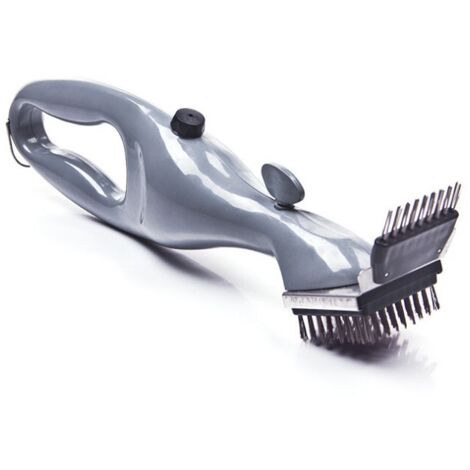 Brosse de barbecue en acier inoxydable, brosse de nettoyage de gril de barbecue, brosse de nettoyage de taches de fumée d'huile, outil de nettoyage de barbecue DIY (1/5)