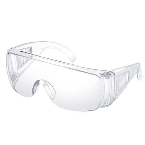 Lunettes coupe-vent à persiennes, lunettes de protection transparentes pour cyclisme, résistantes aux chocs, à la poussière, au brouillard, aux gouttelettes et aux éclaboussures (1/5)