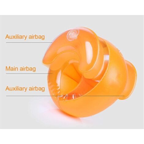 Flintronic Brassards Natation Enfants 3-14 Ans – 3 Airbags Indépendants, Gonflables, Sécurité Piscine & Plage