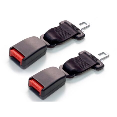 2 pièces Rallonge de ceinture de sécurité, rallonge de ceinture de sécurité de voiture, boucle de ceinture de sécurité (1/5)