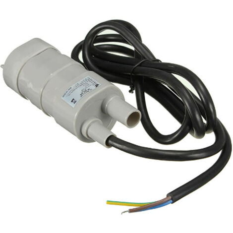 Pompe Immergée 12V 600L/H Pompe à Eau à Micromoteur pour Camping-car, Bassin, Aquarium, Douche, Jardin-Fei Yu (1/5)