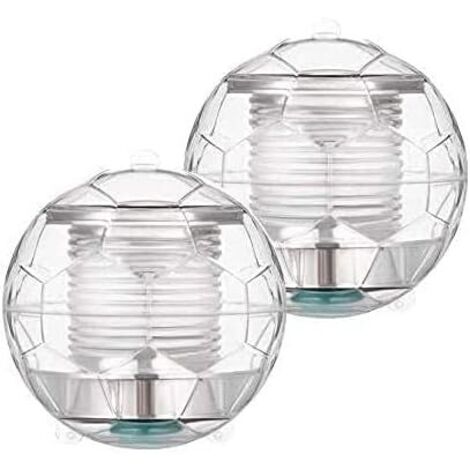Lumière Piscine Solaire, Lumière LED Submersible Étanche 7 Couleurs Changement Boule Lampe Solaire pour Bassin Jardin Piscine Etang Plein Air Décoration de Fête-Fei Yu (1/5)