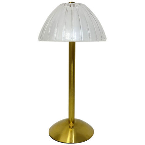 Lampe de table LED sans fil, lampe de table à batterie, lampe de table LED à intensité variable – Salon, lampe de chevet de chambre à coucher, 3 couleurs de lumière (1/5)