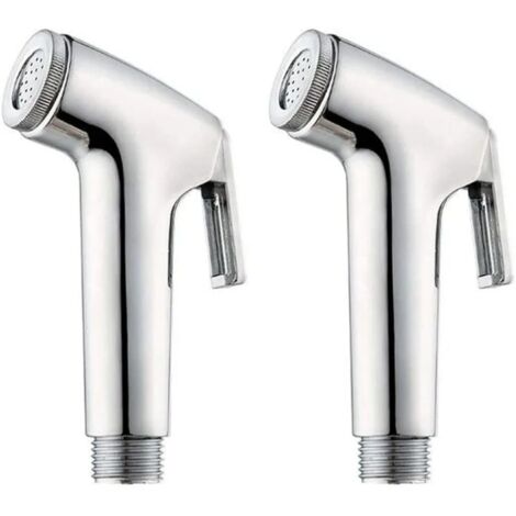 2 pièces Bidet Spray, douchette WC Pulvérisateur de Toilette en Spray pour le Nettoyage Des Toilettes, Bain pour Animaux de Compagnie, Hygiène Personnelle-Fei Yu (1/5)