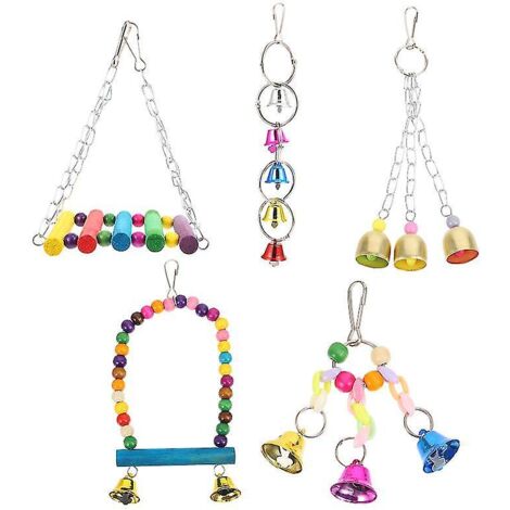 Lot de 5 jouets pour perroquet (1/3)