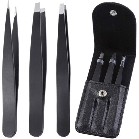 3 pièces d'outils de décoration de sourcils (noir)-Fei Yu