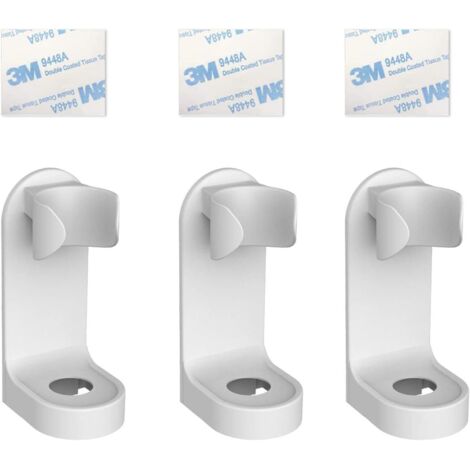 3 Pcs Support de Brosse à Dents électrique, Support de Brosse à Dents Mural Autocollant, Support à Ventouse pour Dentifrice Brosse à Dents tête de Brosse à Dents électrique - Type Universel-Fei Yu (1/5)