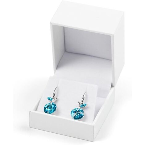 Boîte à bijoux blanche (Boîte à boucles d'oreilles)-Fei Yu (1/2)