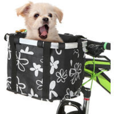 Panier De Velo Pliant, Petit Panier Pour Chat Et Chien, Style Fleur-Fei Yu (1/5)