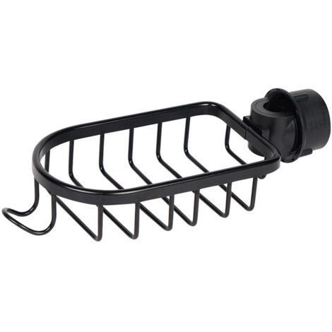 Support de rangement en aluminium pour fournitures de cuisine, espace de robinetterie, panier de vidange d'éponge de piscine domestique, rangement d'évier (1/5)
