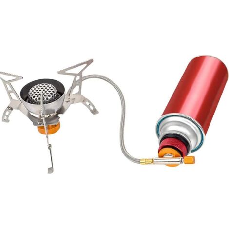 Connecteur Poêle Adaptateur Bidon de Gaz Poêle à Gaz,TG12379 - Bricolage