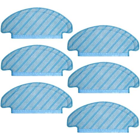 6 lingettes de Nettoyage pour Ecovacs DEEBOT OZMO N8 N8+ N8 Pro N8 Pro+ pour Ecovacs DEEBOT T8 T8+ T8 AIVI T8 Max T9 T9+ Robot Aspirateur Accessoires Pièces de Rechange-Fei Yu (1/5)