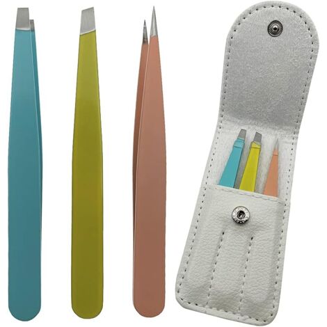 Ensemble d'outils de décoration de sourcils 3 pièces (multicolore)-Fei Yu