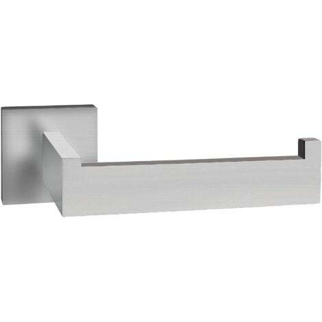 Distributeur de Papier Toilette Design Lignes Droites en INOX brossé Support Ouvert sans Risque de Chute Porte-Rouleau WC + matériel de Montage Changement de Rouleau Facile-Fei Yu (1/3)