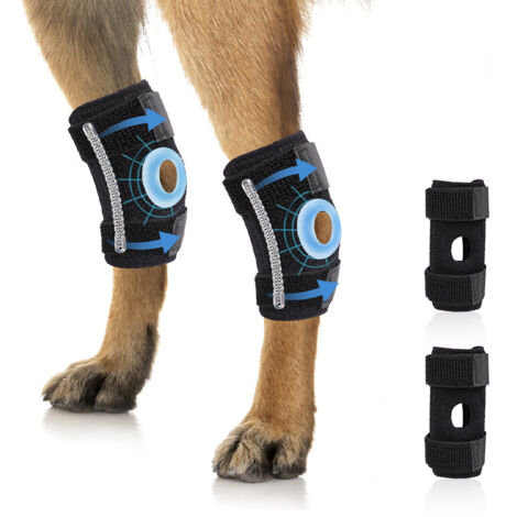 Genouillères pour chien, ceintures d'assistance aux pattes de chien, aident à soulager la pression des pattes du chien (1/4)