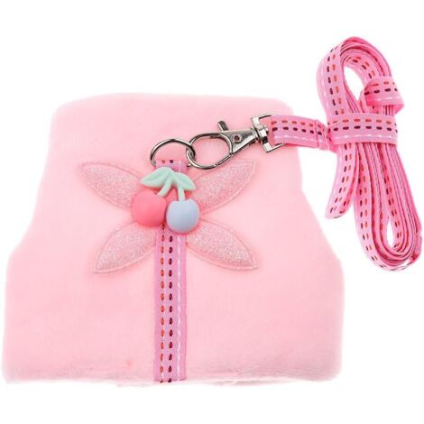 Pet Laisse Sangle De Poitrine-Rose L-Fei Yu (1/4)