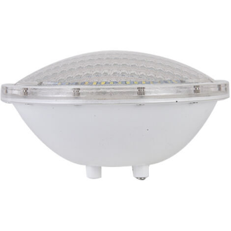 Lampe Piscine LED,12W Ampoule Spot Piscine Etanche IP68 LED Projecteur de Piscine Submersible Lumière, 2800lm, Angle de Faisceau 120 °, IP68 étanche, 12V DC/AC, 6000K-Fei Yu (1/5)