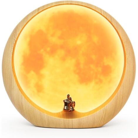 Mariage Saint Valentin Cadeau décoration d'art, Amour Sous La Lune Rouge (Non rechargeable)-Fei Yu (1/5)