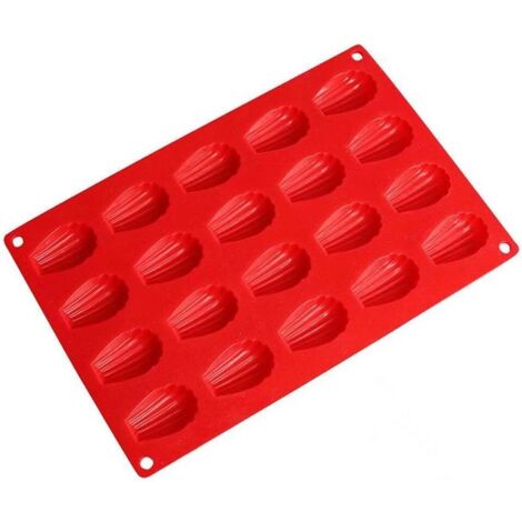 Moule à Madeleine en SiliCône Moule à Gateau en SiliCône en Forme de Mini Muffins Cannelé Résistance Aux Hautes Températures Pour Muffins, Cupcakes, Brownies, Gateaux, Pudding-Fei Yu (1/5)
