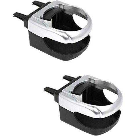 2 pcs Porte-gobelets pour Voiture,Porte Gobelet Voiture Support Boîteille Porte-Boîteille Climatiseur Sortie Porte-gobelet Universel pour SUV/Camions/Auto-Fei Yu (1/3)