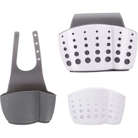Top Porte-éponge pour évier de cuisine, étagère pour savon, éponge de salle de bain, support de rangement à ventouse-Fei Yu (1/5)