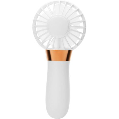 Mini Ventilateur Portatif à 3 Vitesses Ventilateur Personnel à 3 Vitesses 2-7 Heures de Fonctionnement Petit Ventilateur de Maquillage pour Cils Capac - Blanc-Fei Yu