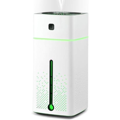 2 en 1 Humidificateur d'air 1L Humidificateur Bébé Silencieux Ultrasonique Mini Diffuseur,7 Couleurs Lampe de Chevet,9H Arrêt Automatique, Bureau/Maison/Chambre Bébé-Fei Yu (1/5)