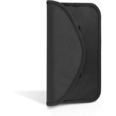Sac de Protection Contre Les rayonnements Téléphone Intelligent pour téléphone Portable Sac d'arrêt Radio sans Signal Noir-Fei Yu (1/3)