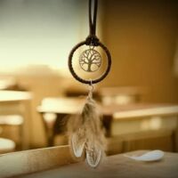 Attrape-rêves avec plumes Diamètre de voiture Décor Artisanat