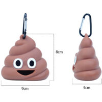 Distributeur de sacs à crottes pour chien Support de sacs à crottes pour chiens