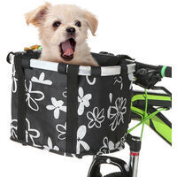 Panier De Velo Pliant, Petit Panier Pour Chat Et Chien, Style Fleur-Fei Yu