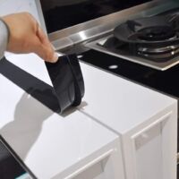 2 Couvercles En Silicone Pour Crevasses Comptoir Cuisinière - 30 Pouces Transparent - Remplissage Écart Cuisine