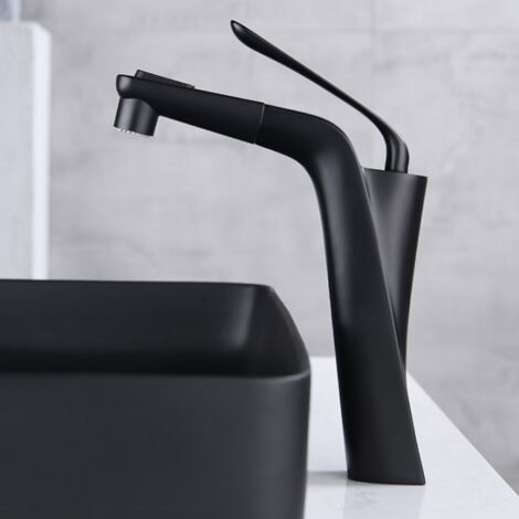 Robinet mitigeur lavabo noir, Spanish (1/5)
