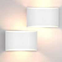 Pack 2 Apliques LED 7W Modernos – Iluminación Interior 3000K