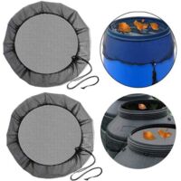 Set 2 Reti protezione barile pioggia Ø90 cm – Anti zanzare