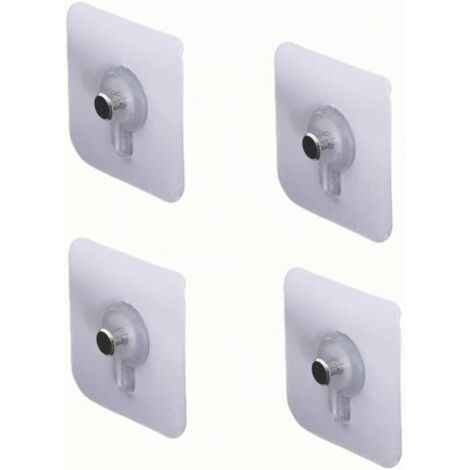 30 Self-Adhesive Wall Hooks – No Drilling, Strong Adhesive for Frames and Coats