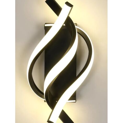 Aluminium Spiral LED Wall Lamp – Modern 3000K Interior Wall Light (1/5)