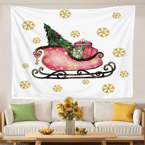 wall decor tapestry Colorful Tapestry Wall Art Tablecloths for Living Room Divider Door Curtain (1/5)