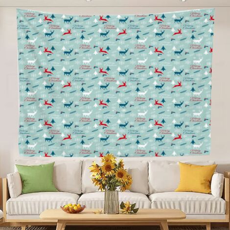 bedroom wall tapestry Bohemian Tapestry Wall Art Backdrop for Living Room Bedroom (1/5)