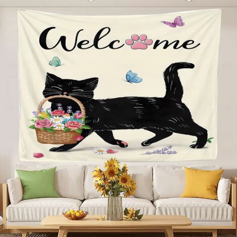 fabric poster Luxury Cool Tapestry For Bedroom Quick Dry for Living Room Divider Door Curtain (1/5)
